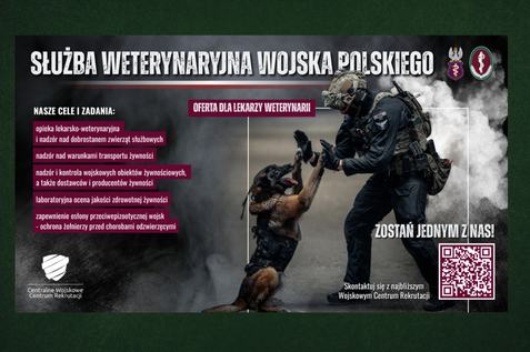 Służba Weterynaryjna Wojska Polskiego - rekrutacja